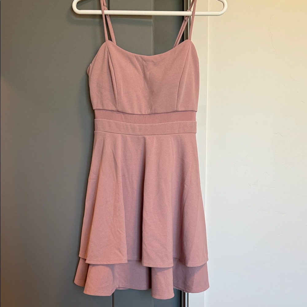 Pink Sleeveless Dress